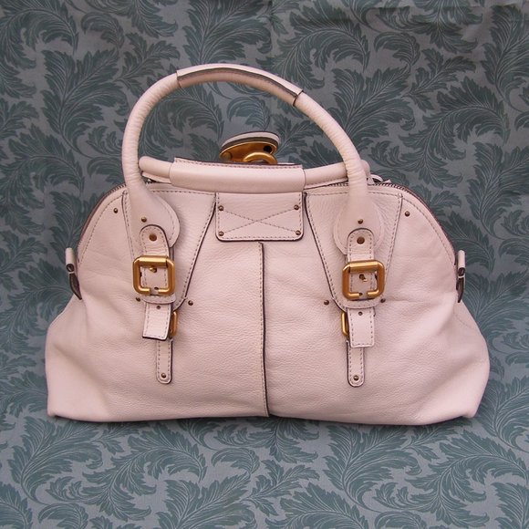 Off-White CHLOE Paddington in Excellent Condition, LIKE NEW w/Dust Bag - Picture 4 of 16